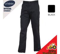 Ladies Work Trousers Cargo Combat Multi Pocket Action Womens Plain Pants Reg Leg