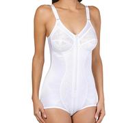 Ladies Zip Front Non-Wired Corselette - Firm Control Shapewear Bodysuit - Sizes