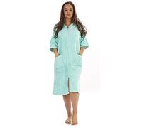 Ladies Zip Gown Mint Green Size 8-10 - KL728