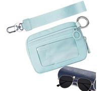 Ladies Zipper Wallet | Fashion Purse Wristlet Wallet,Small Wallets Coin Pocket with ID Window Waterproof for Women Girls
