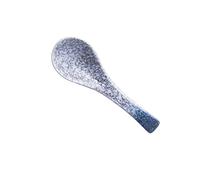 Ladle Spoon 2 Pcs Creative Ceramic Spoon Kitchen Cooking Utensil Healthy Retro Style Tool Soup Teaspoon Catering for Kicthen(2 Pcs B), GYDHJSSJ, 2 Pcs e