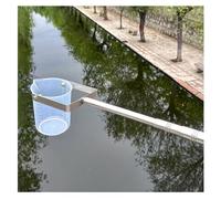 Ladle Water Sampling Sampler Pole/Rod, 500/1000ml Telescopic Water Sampler Dipper Ultra Light Rod with Plastic Beaker Pendulum Beaker Sampler Sludge Judge Sampling(1000ML,1.17-4m(3.8-13ft))