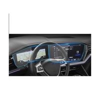 LADPZJNW Car GPS Dashboard Film Car Interior Dashboard Screen Navigation Protective Film For VW For Touareg 2019 2020 2021 2022 2023 2024 2025 15"(Navigation Film 15"+instrument Film 12")