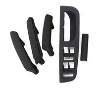 LADPZJNW Car Inner Handle Buckle 5X Interior Door Handle with Trim for VW for Passat B5 3B4867179A 3B4 867 179A 3B4867371 3B4 867 371(Black)