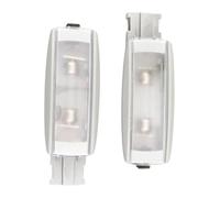 LADPZJNW Car Interior Dome Lamp For SEAT For Alhambra 2011-2016 For Leon 2013-2017 For Ateca 2016 Car Interior Lamp Roof Reading Light(2 pcs)