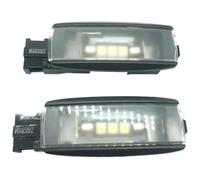 LADPZJNW Car Interior Dome Lamp For Seat For Leon For Alhambra For Ateca Interior Dome Light Car Reading Makeup Lamp(2 Pcs)