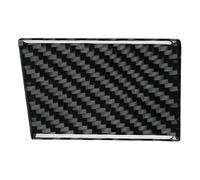 LADPZJNW Center Console Interior Trim Panel Carbon Fiber Co-pilot Storage Box Panel Trim Cover Sticker For Nissan 350Z 2003-2009(Black)