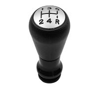 LADPZJNW Gear Stick Knob for P&eugeot 106 206 306 406 207 307 407 5 Speed Car Gear Shift Knob Sleeve Adapter Lever(Chrome Gear Knob)