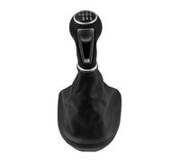 LADPZJNW Gear Stick Knob for Seat for Leon II for Toledo III for Altea XL 5/6 Speed Gear Shift Knob PU Leather Gaiter Boot Cover Case Shifter Lever Stick(6 Speed Gear Case)