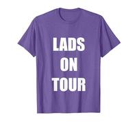 LADS ON Tour T-Shirt, Men, Purple Heather, 3X-Large