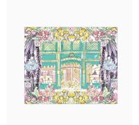 Laduree In Full Bloom Glass Kitchen Splashback Claire Louise Multi 600mm x 600mm
