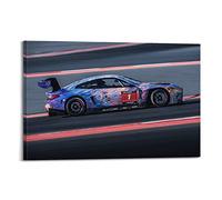 LADV Race Car Poster for BMW M4 G82 GT3 24h Racing Winner Sport Car Decorative Painting Canvas Wall Artworks Picture 08x12inch(20x30cm)