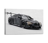 LADV Race Car Poster for BMW M4 G82 GT3 Sports Car Decorative Painting Canvas Wall Artworks Picture 12x18inch(30x45cm)
