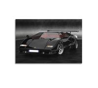 LADV Supercar Poster for Lamborghini Countach Racing Car Sports Car Supercar Poster for Lamborghini Count Decorative Painting Canvas Wall Artworks Picture 24x36inch(60x90cm)
