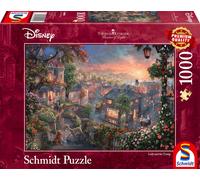 Disney - Lady and the Tramp by Thomas Kinkade 1000 Piece Schmidt Puzzle