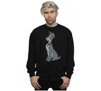 Lady And The Tramp Spaghetti Heart Sweatshirt Disney Black 4XL