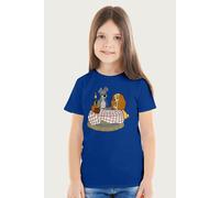 Lady And The Tramp Spaghetti Scene Disney T-Shirt in Royal | Size: 12-13 Years Lady And The Tramp Royal 12-13 Years