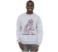 Lady And The Trump Christmas Hugs Sweatshirt Disney Grey 4XL