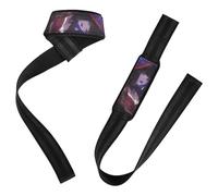 Lady Anime Red Mystery Weight Lifting Straps Power Workouts Gym Workout Straps for Workout, Gym, Powerlifting, Bodybuilding