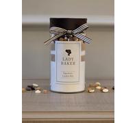 Lady Baker Signature Cookie Mix in Glass Jar | Triple Chocolate & Vanilla Fudge | Premium Baking Gift | Just Add Eggs & Butter | Makes 8 Large Cookies