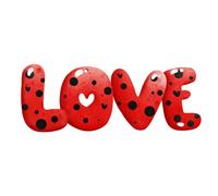 Lady Bird Bug Love Wall Polka Dot Vinyl Sticker Summer Nursery Heart Decal a869c (Small)