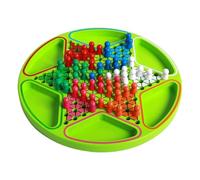 Lady Board Game for Children - Hexagonal Educational Table Games - Colourful Beads Set for Chess Game and Draughts Game | For Girls Adults School Home Gathering Occasion