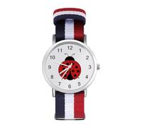 Lady Bug1 Slim Men's Watch Quartz with Nylon Band for Women
