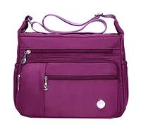 Lady College Crossbody Bag Fashion Shoulder Bags Single Crossbody Bag Messenger Women Nylon Bag Suitable Capacity Detachable Chain Strap Classic Look Elegant Appearance Adjustable Strap Bag