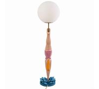 Lady Diver Table Lamp Red/ Multicolored