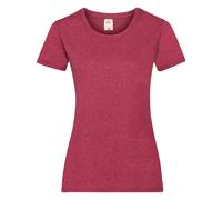 Lady-Fit Valueweight Short Sleeve T-Shirt Set of 5 Fruit Of The Loom Red XXL