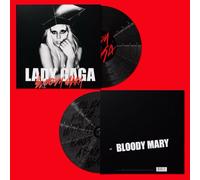 LADY GAGA BLOODY MARY: ETCHED BLACK VINYL 12" SINGLE NEW