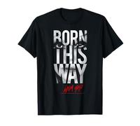 Lady Gaga Born This Way Text Music by Rock Off T-Shirt