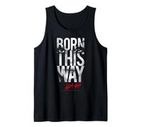 Lady Gaga Born This Way Text Music by Rock Off Tank Top