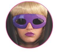 Lady Gaga Glasses, Purple, One Size
