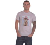 Lady Gaga Hat T-Shirt in Grey | Size: Medium lady gaga Grey M
