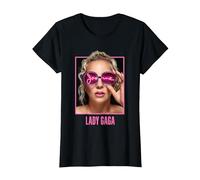 Lady Gaga Joanne Glasses T-Shirt, Women, Black, XX-Large