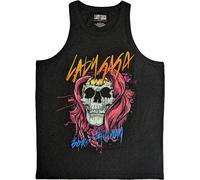 Lady Gaga Men's Born This Way Skull Tank Top in Charcoal | Size: XL lady gaga Charcoal XL