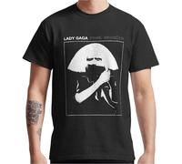 Lady Gaga Men's Fame T-Shirt in Black | Size: Large lady gaga Black L