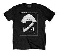 Lady Gaga Mens Tshirt -L- Fame Black