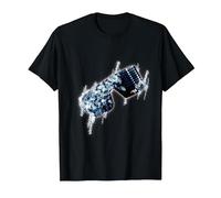 Lady Gaga Official Glasses T-Shirt, Men, Black, Large