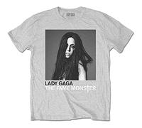 Lady Gaga - T-Shirt # S Unisex Grey # Fame Monster