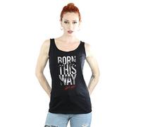 Lady Gaga Women's Born This Way Text Vest Small Black