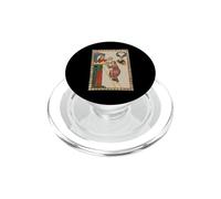 Lady Giving Gift to Suitor 14th Century Codex Manesse PopSockets PopGrip for MagSafe