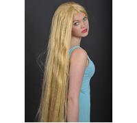 Lady Godiva Extra Long Blonde Fancy Dress Wig