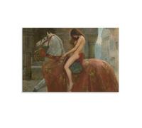 Lady Godiva-John Collier Canvas Art Poster And Wall Art Picture Print Modern Family Decor Posters 12x18inch(30x45cm)
