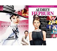 Lady Hepburn Movie Collection Audrey Sabrina + Paris When it Sizzles & Roman Holiday / Breakfast at Tiffany's / Funny