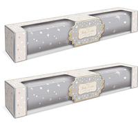 Lady Jayne Baby Powder Scented Drawer Liners - 6 Liners per Unit (Twinkle Star Pattern, 2 Units)