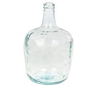 Lady Jeanne Round Recycled Glass Vase Flower Holder Stem (2L)