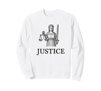 Lady Justice Ben Franklin Virtue Sweatshirt