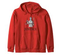 Lady Justice Ben Franklin Virtue Zip Hoodie